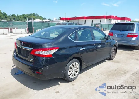 2013 Nissan Sentra S from USA, damaged, VIN 3N1AB7AP3DL743184